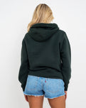 Fistral Hoodie in Bottle Green