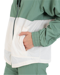 Bondi Spray Jacket in Agave Green