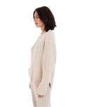Lane Way Jumper in Pearl Ivory