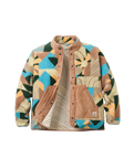 The Passenger Womens Clover Sherpa Fleece Jacket in Sun Patch Simply Taupe