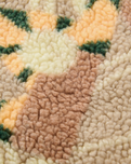 The Passenger Womens Clover Sherpa Fleece Jacket in Sun Patch Simply Taupe