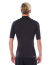 Thermopro Short Sleeved Rash Vest in Black