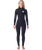 The Rip Curl Womens Dawn Patrol 4/3mm Back Zip Wetsuit (2020) in Black