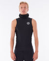 The Rip Curl Flash Bomb 0.5mm E6 Neoprene Hooded Vest in Black