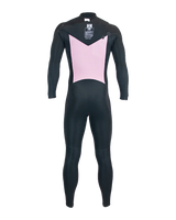 Torch FX 5/4mm Chest Zip Wetsuit in Black & Blue Night