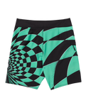 The Volcom Boys Modern Spiral Stone Shield Boardshorts in Mint | Available at Anns Cottage