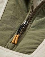 Alexander 2.0 1/4 Zip Fleece Jacket in Vintage White