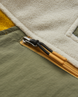 Alexander 2.0 1/4 Zip Fleece Jacket in Vintage White