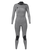 Womens Comp 3/2mm Chest Zip Wetsuit in Black