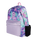 The Hype Starfish Iconic Backpack in Purple & Green