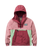 The Passenger Womens Alexander 1/4 Zip Fleece Jacket in Pink Haze
