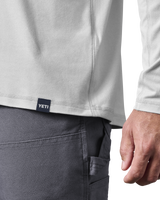 Hooded T-Shirt in Gray
