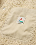 The Passenger Womens Rappel Fleece Jacket in Oatmeal