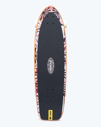 The Yow X Pukas Anemone 34.5" Skateboard in Multi