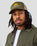 The Salt Water Seeker Mens Vibes Trucker in Khaki Moss