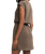 Kalani Mini Dress in Perfectly Taupe