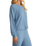 Daydream Silky Rib Top in Oceanic Blue
