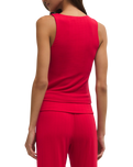 Seeing Red Rib Top in Kiss Me Red