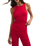 Seeing Red Rib Top in Kiss Me Red