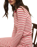 Night In Stripes Top in Multi
