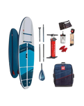 9'6" Compact 5 Piece Paddle SUP in Blue