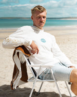 Ritmo Long Sleeve T-Shirt in Ecru